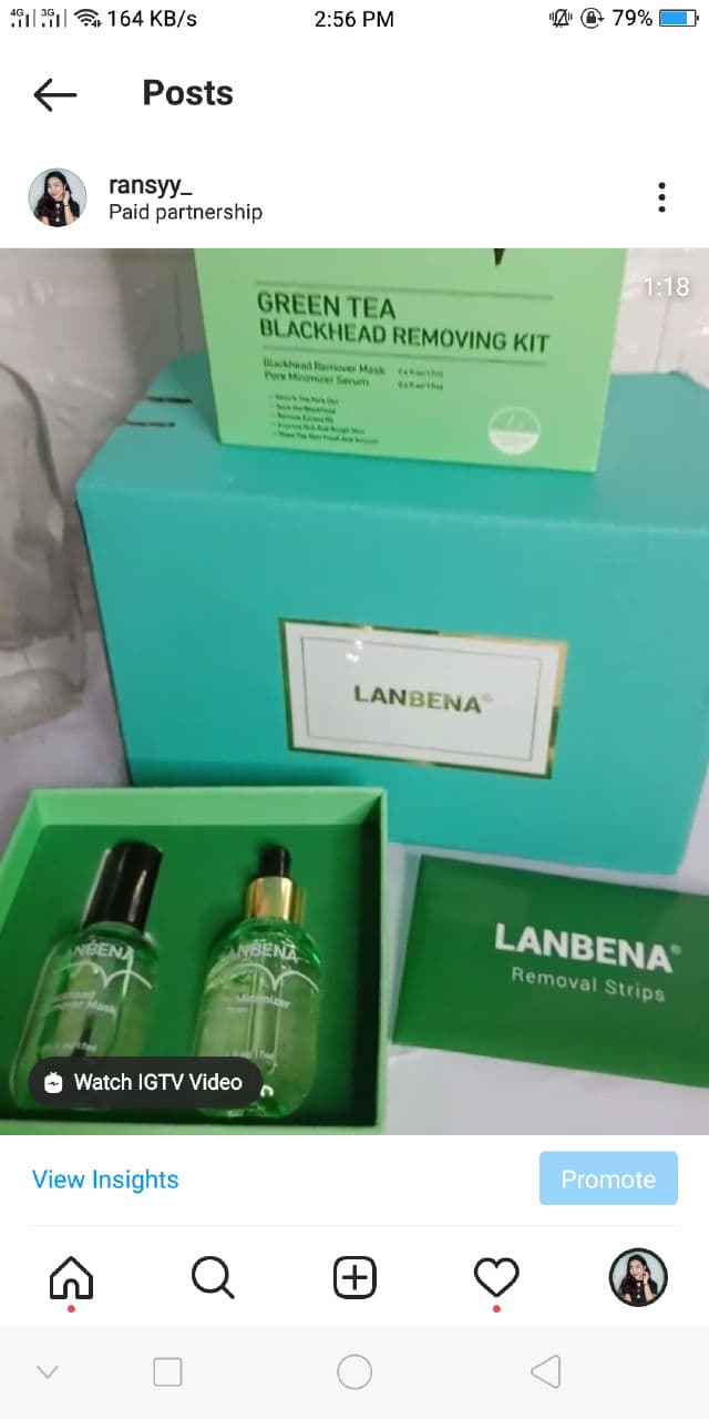 Lanbena Pore Minimizer Serum review photo by Ransy