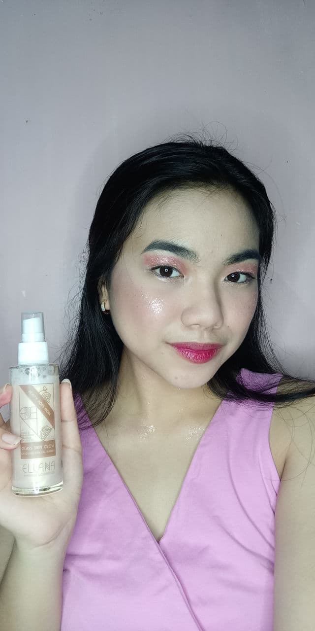 Ellana Cosmetics Glass Skin Glow Cooling 3-in-1 Facial Mist review photo by Ransy