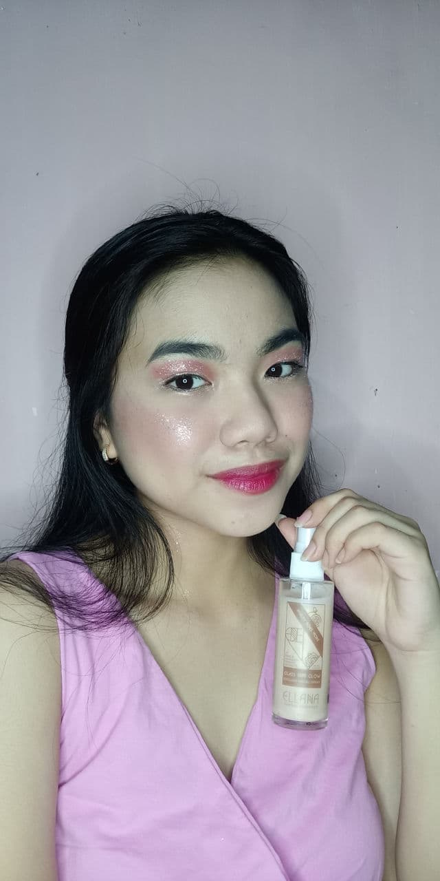 Ellana Cosmetics Glass Skin Glow Cooling 3-in-1 Facial Mist review photo by Ransy