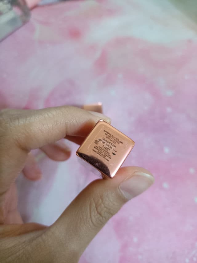 NARS Afterglow Lip Balm review photo by Rashel