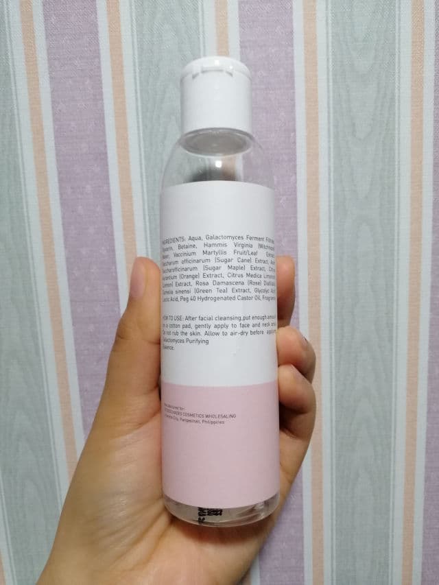 Schades Galactomyces Brightening Toner review photo by Rayah