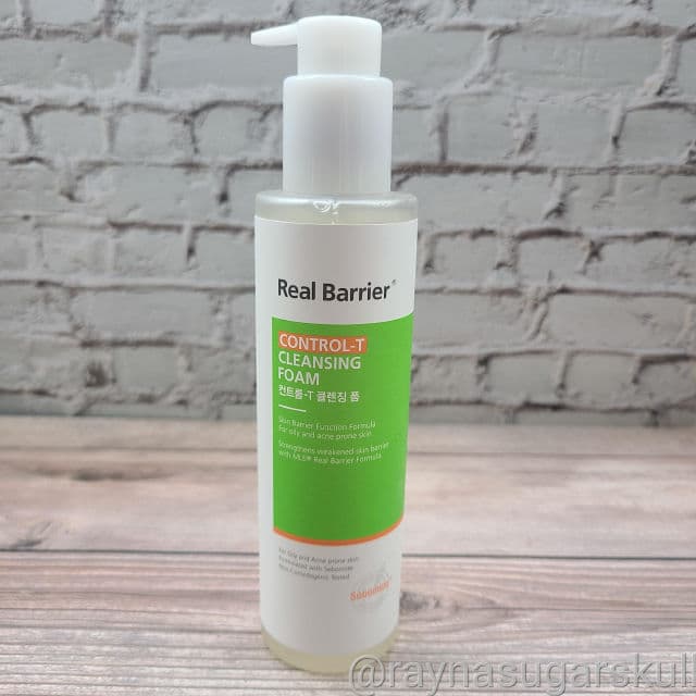 Real Barrier Control-T Cleansing Foam review photo by RaynaSugarSkull