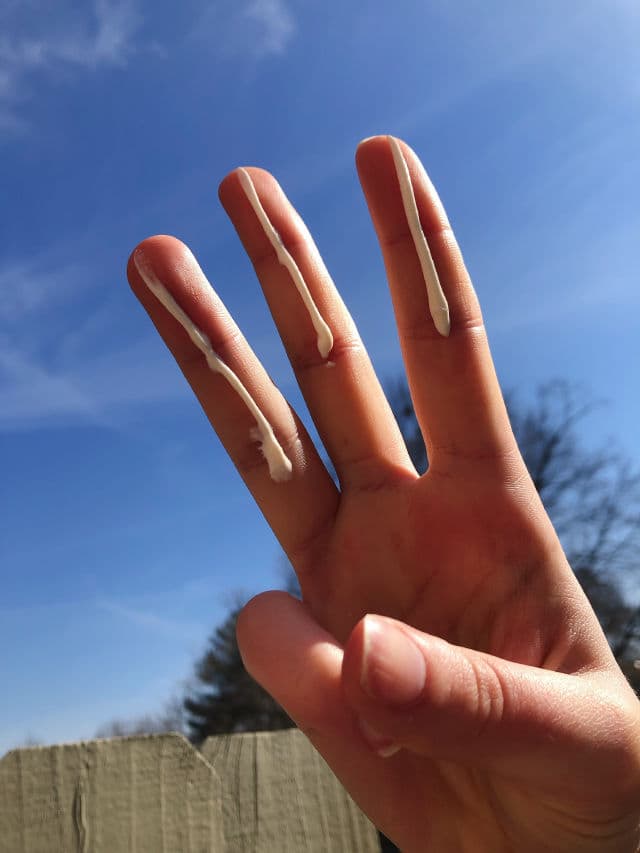 Treatis UV Defence Sun Cream SPF50+ review photo by ReeneeReviews