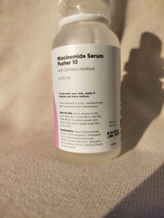Spell Beauty Niacinamide 10% + Cica 2% Brightening Serum review photo by Reiza