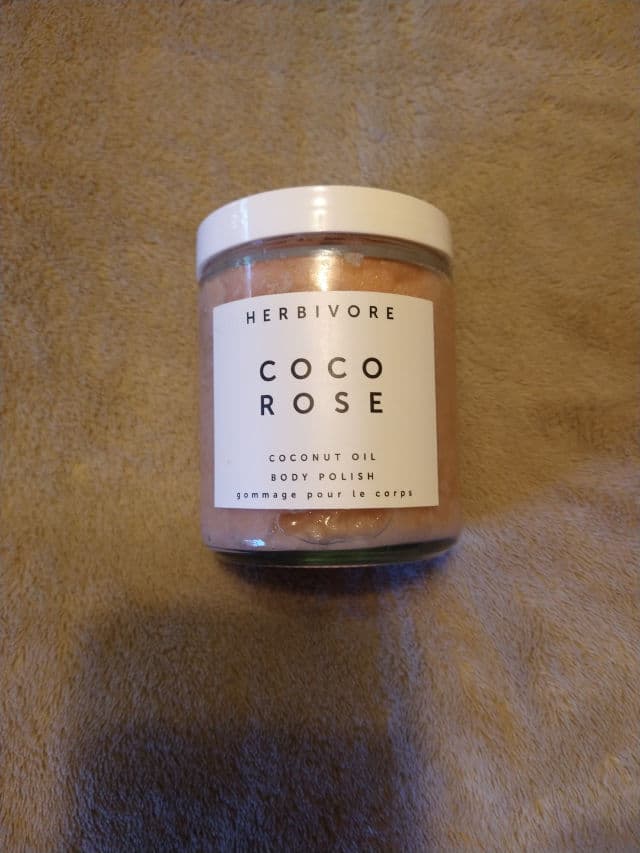 Herbivore Botanicals Coco Rose Exfoliating Body Scrub review photo by ReneeC