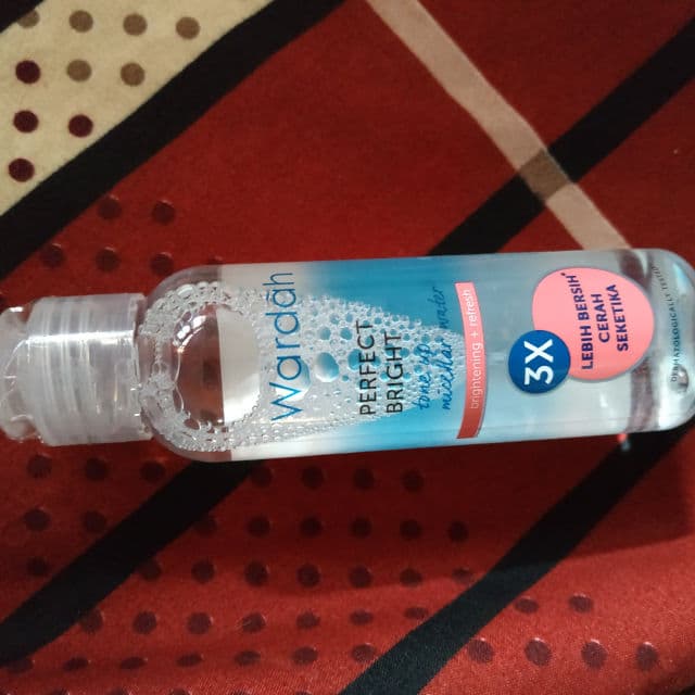 Wardah Perfect Bright Tone Up Micellar Water review photo by Rifa06