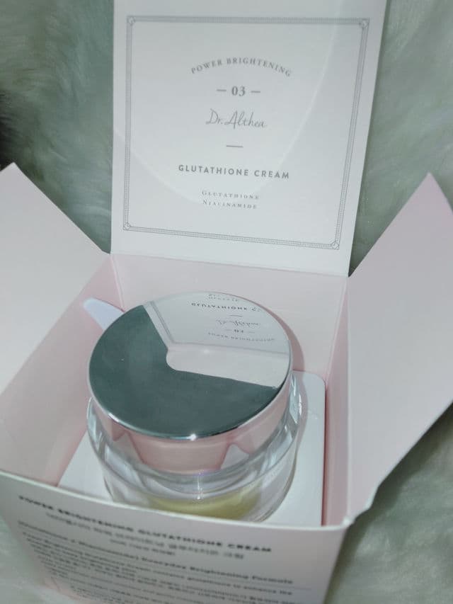 Dr. Althea Power Brightening Glutathione Cream review photo by Rinahhh