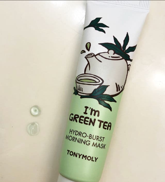 TONYMOLY I'm Green Tea Hydro-Burst Morning Mask review photo by Rinn1e