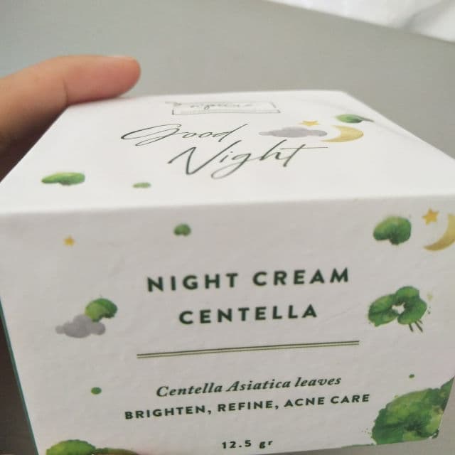 N'Pure Night Cream Centella Asiatica review photo by Ririnriani