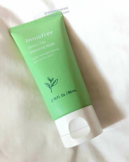 INNISFREE Hydrating Sleeping Mask with Green Tea review photo by Ristra