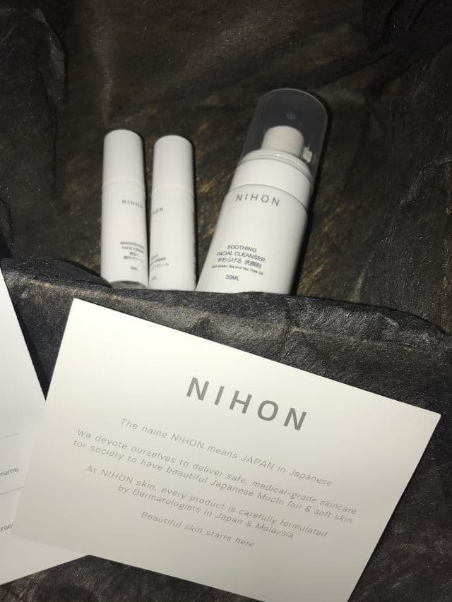 Nihon Soothing Facial Cleanser review photo by RoseMhydn