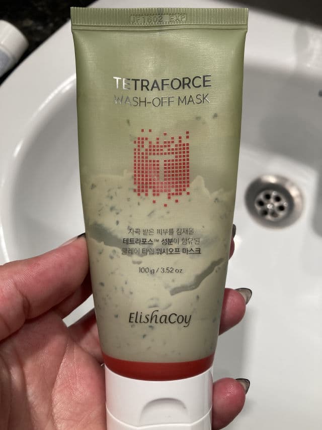 Elishacoy Tetraforce Wash-off Mask  review photo by Rubia