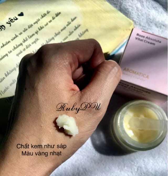 Aromatica Rose Absolute Vital Cream review photo by RubyPham