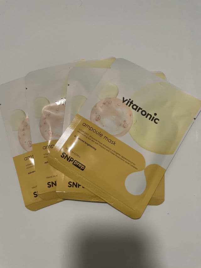 SNP Vitaronic Ampoule Sheet Mask review photo by Ruthieandskincare