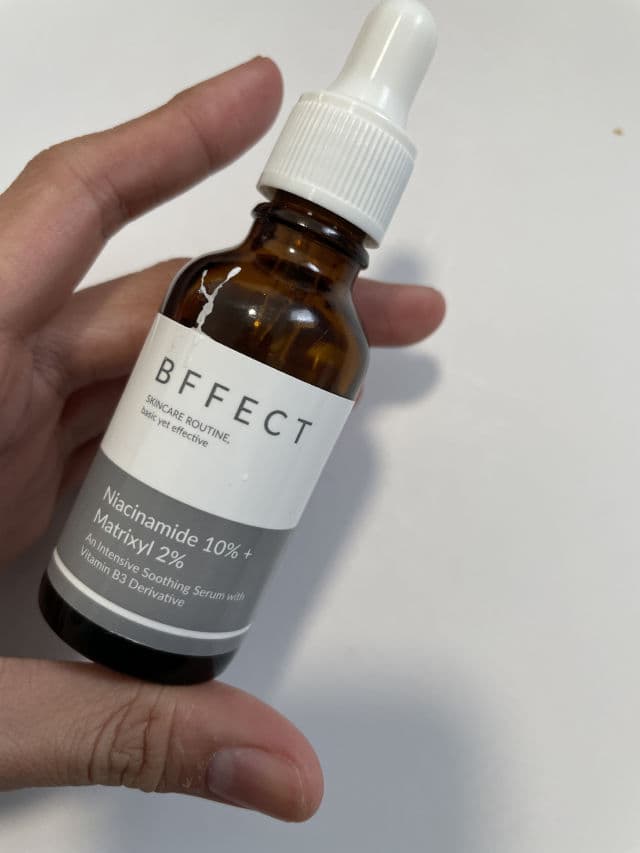 Bffect Niacinamide 10% + Matrixyl 2% review photo by Ruthieandskincare