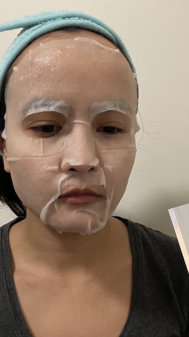 SNP Diamond Brightening Ampoule Mask review photo by Ruthieandskincare