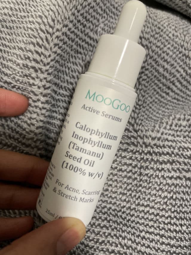 MooGoo Calophyllum Inophyllum (Tamanu) Seed Oil review photo by Ruthieandskincare