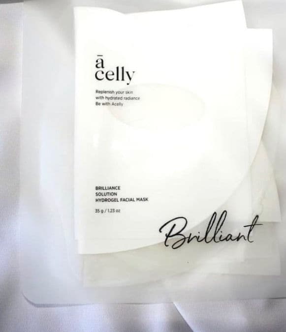 Acelly Brilliance Hydrogel Facial Mask review photo by Ruzan