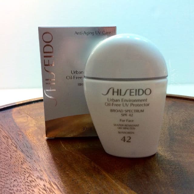 Shiseido Urban Environment Oil-Free UV Protector for Face SPF 42 PA+++ review photo by SStyle