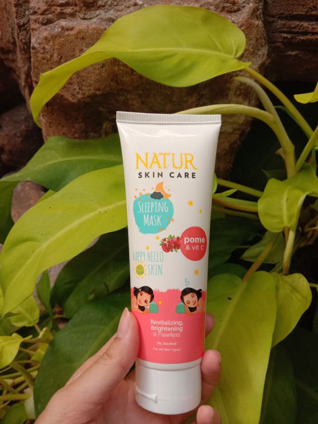 Natur Skin Care Sleeping Mask Pome & Vitamin C review photo by basita