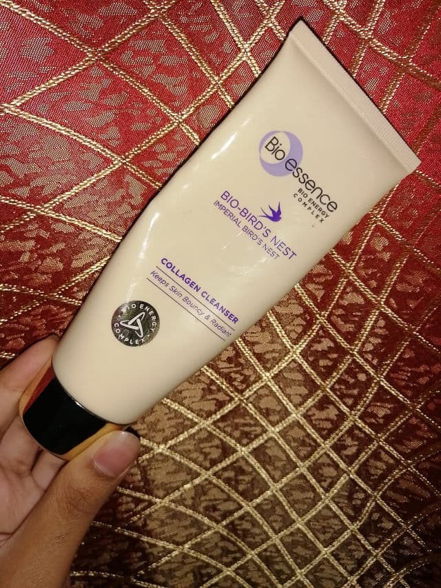 Bioessence Bio-Bounce Bird’s Nest Collagen Cleanser review photo by SachienBhardwaj