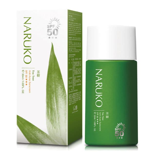 Naruko Tea Tree Anti Acne Sunscreen review photo by Wanah