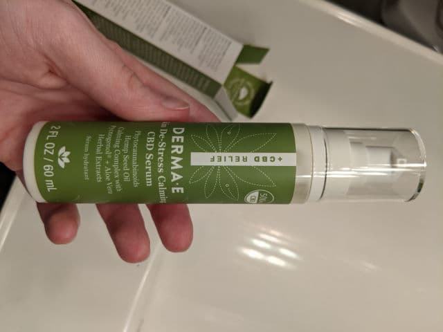derma e Skin De-Stress Calming CBD Serum review photo by Sailormariah
