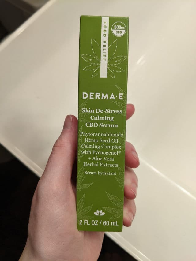 derma e Skin De-Stress Calming CBD Serum review photo by Sailormariah
