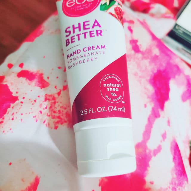 Eos Shea Better Hand Cream - Pomegranate Raspberry review photo by Beautyinsideus9