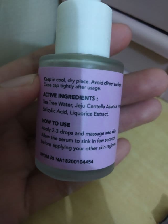 Scarlett Whitening Brightly Ever After Serum review photo by Salwacahyar