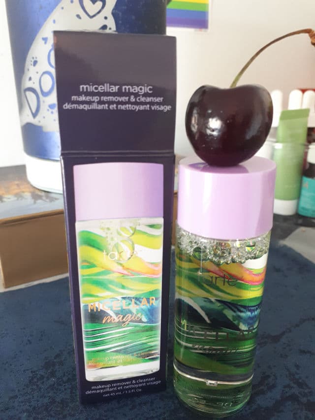Tarte Micellar Magic Makeup Remover & Cleanser review photo by Santinosmomma