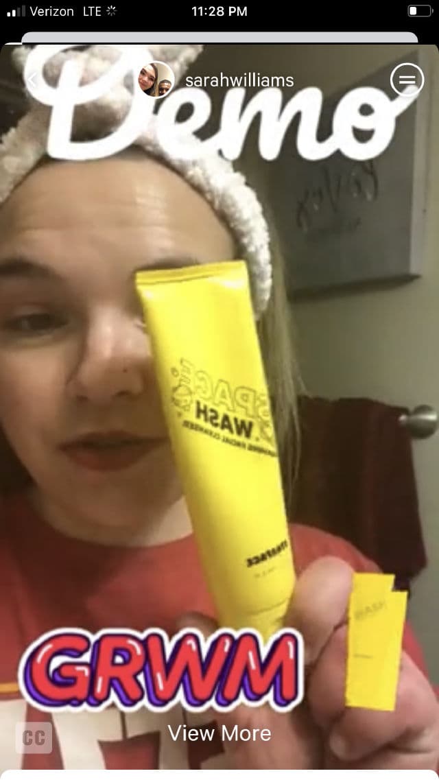 Starface Foaming Face Wash review photo by Sarahwilliams