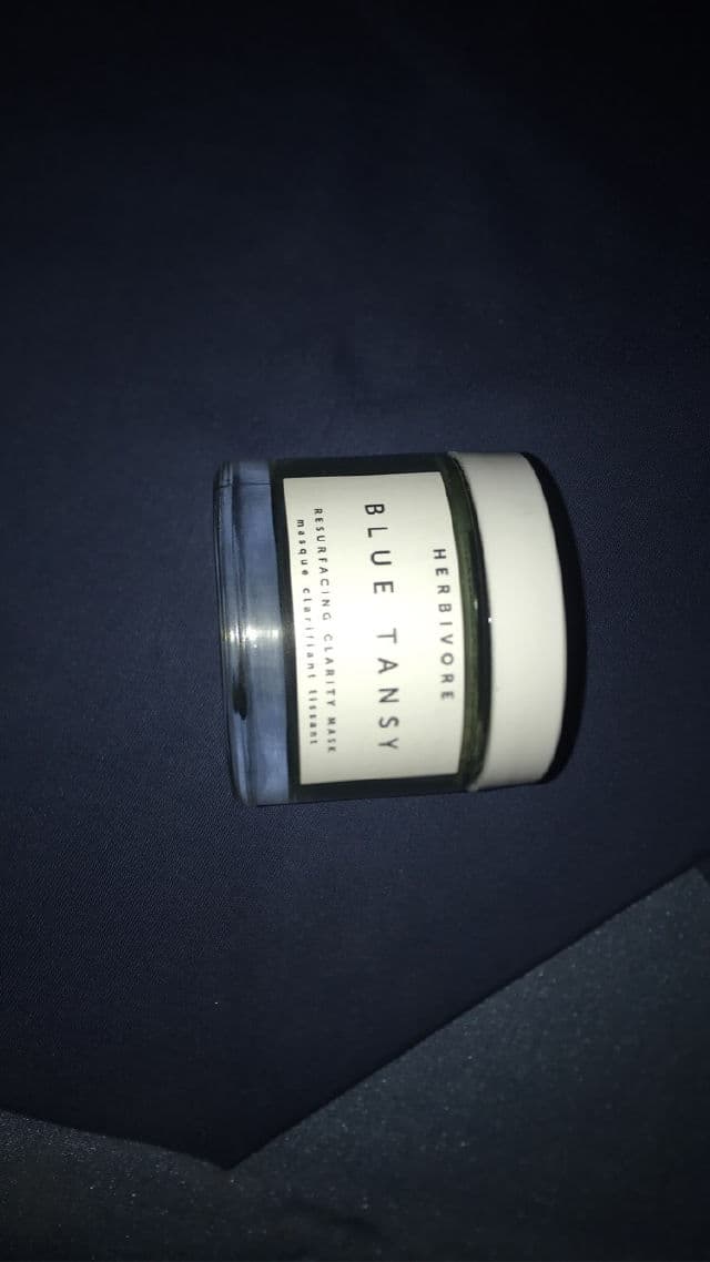 Herbivore Botanicals Blue Tansy AHA + BHA Resurfacing Clarity Mask review photo by Sasmi