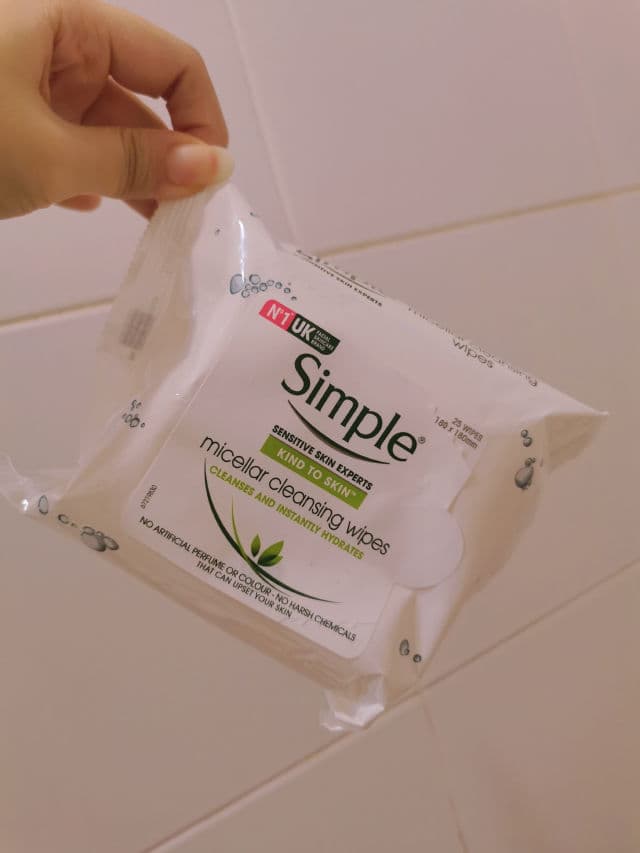 Simple Micellar Makeup Remover Wipes review photo by Sassquatch