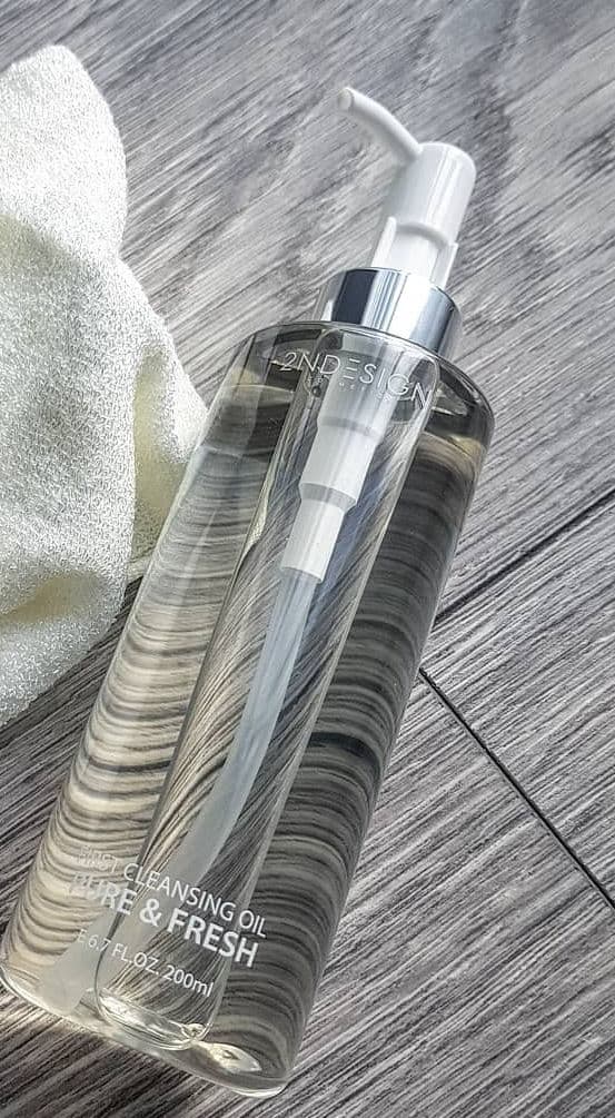 2NDESIGN First Cleansing Oil Pure & Fresh review photo by Sati