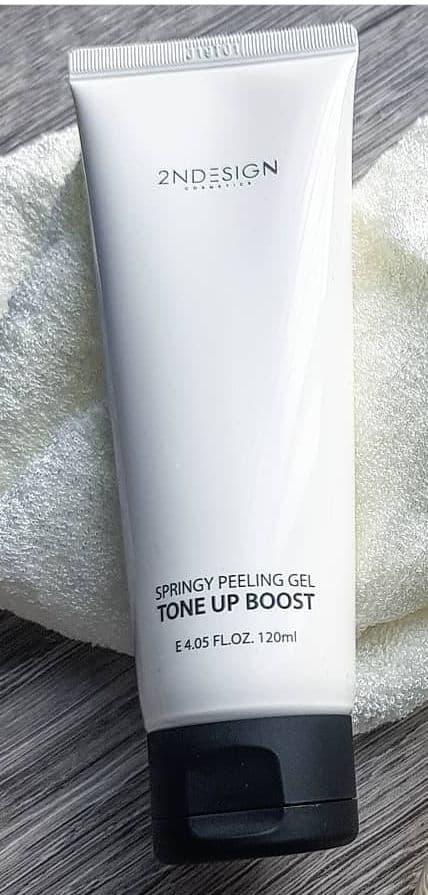 2NDESIGN Springy Peeling Gel Tone Up Boost review photo by Sati