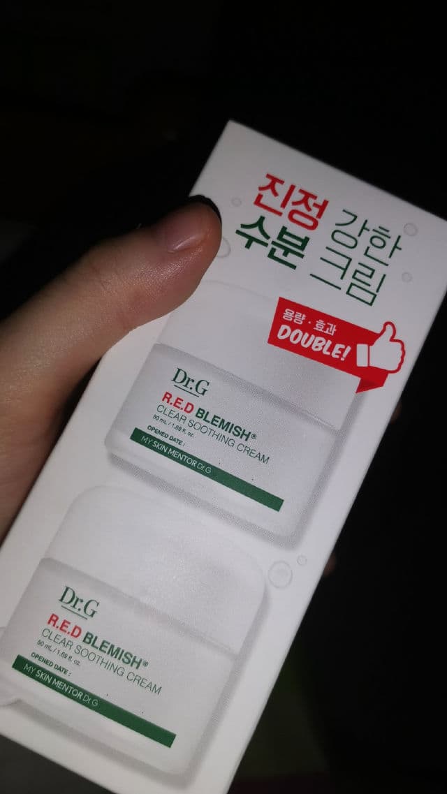 DR.G Red Blemish Clear Cream review photo by Seal