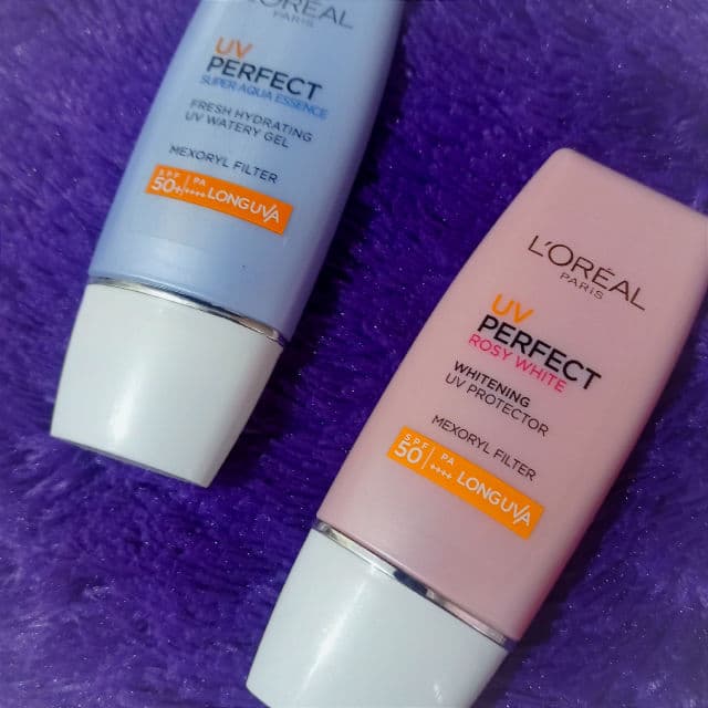 L'Oreal Paris UV Perfect Rosy White SPF50+ PA++++  review photo by SellaWulandari