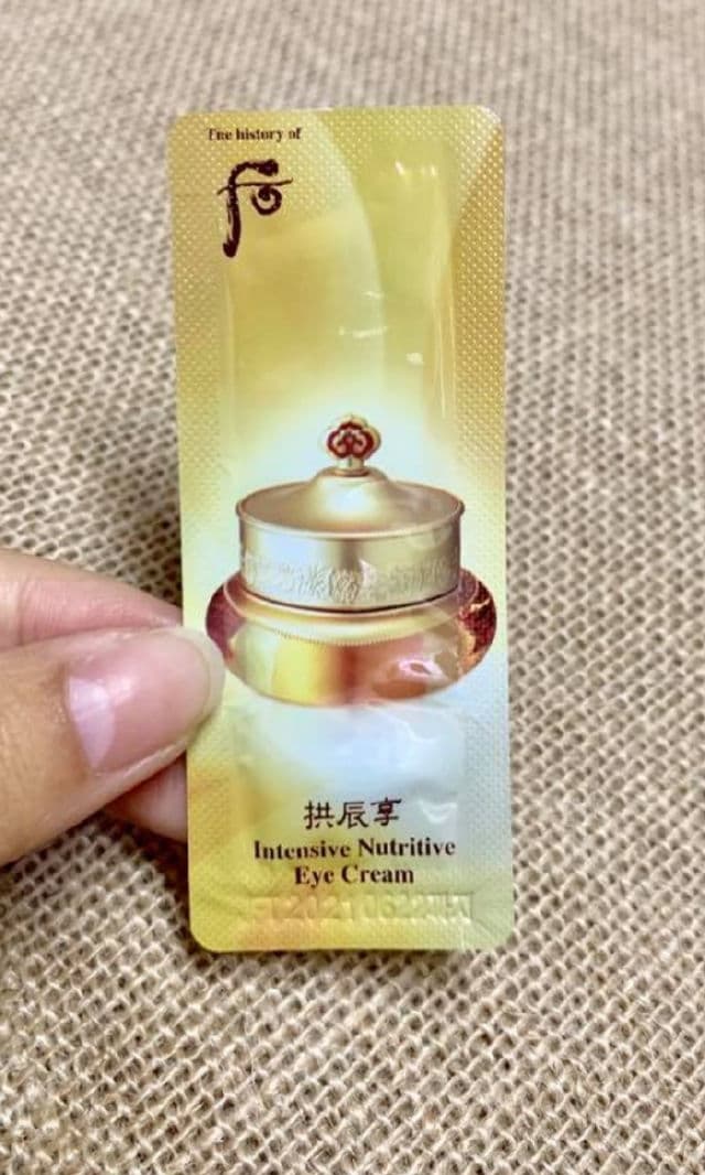 The History of Whoo Gongjinhyang Qi And Jin Eye Cream review photo by SesameUnni