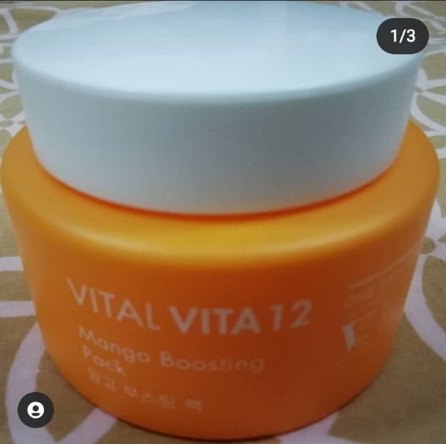 TONYMOLY Vital Vita 12 Mango Boosting Mask review photo by Shalomgrace