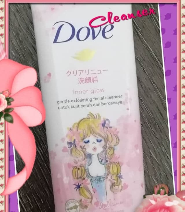 Dove Inner Glow Gentle Exfoliator Face Wash review photo by Shalomgrace