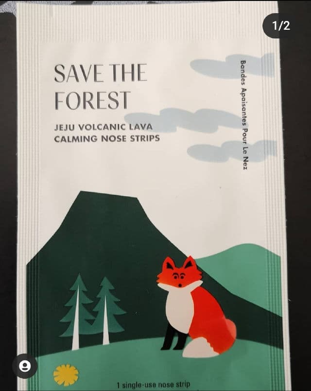 THE FACE SHOP Jeju Volcanic Lava Nose Strips review photo by Shalomgrace