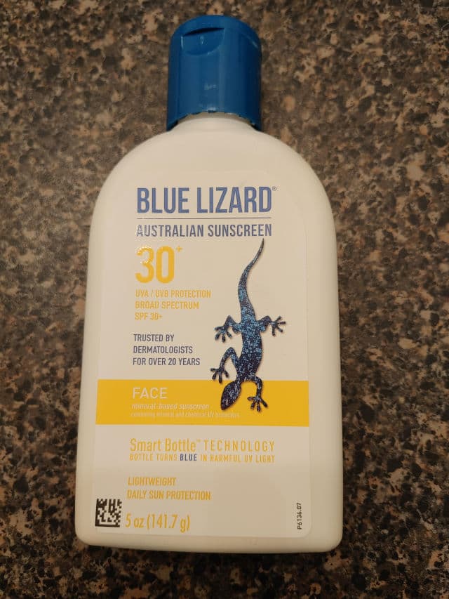 Blue Lizard Face Mineral Based Sunscreen review photo by ShanArnie