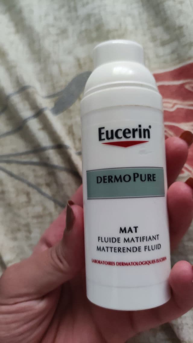 Eucerin DermoPurifyer Oil Control Mattifying Fluid review photo by Shanae