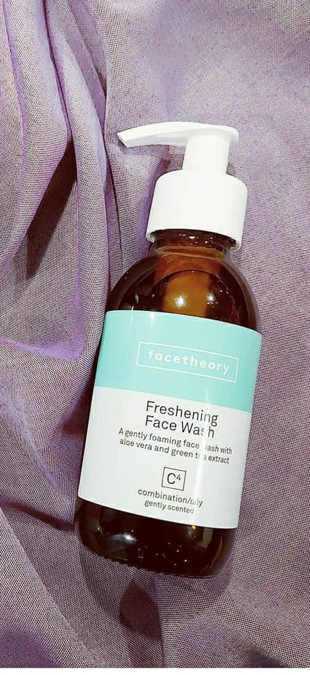 facetheory Freshening Face Wash C4 review photo by Sheetal