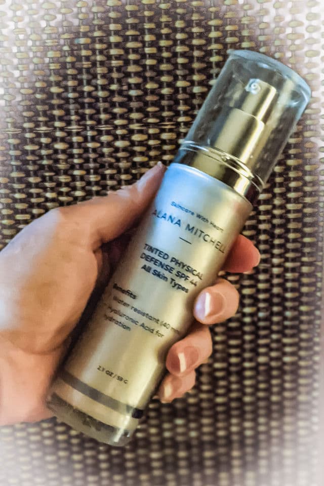 Skincare by Alana Tinted Physical Defense SPF 44 review photo by ShellBelle