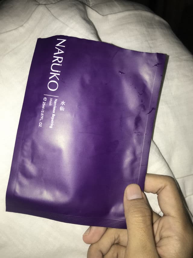 Naruko Narcissus Repairing Mask review photo by ShimaZainal