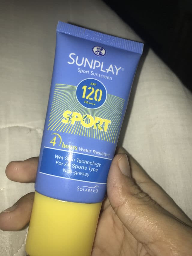 Sunplay Sport Screen SPF120 PA++++ review photo by ShimaZainal
