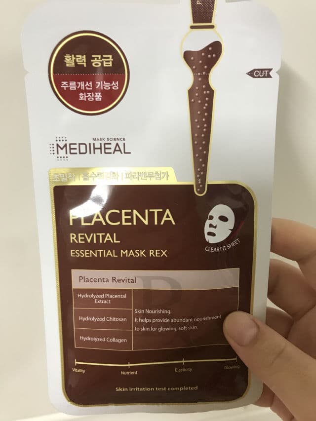 MEDIHEAL Placenta Revital Essential Mask Rex review photo by Shureek