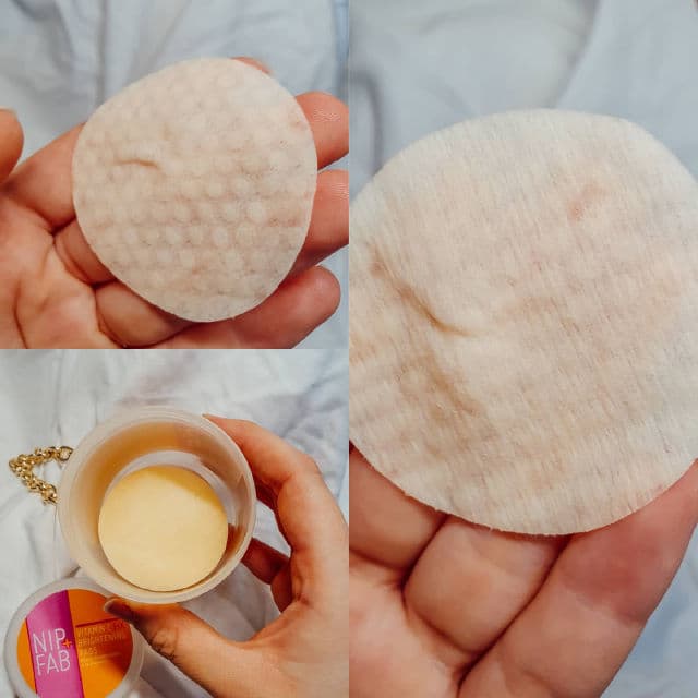 Nip + Fab  Vitamin C Fix Brightening Pads review photo by SiAnastasia